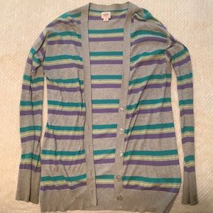 Multicolor Mossimo Cardigan Sweater